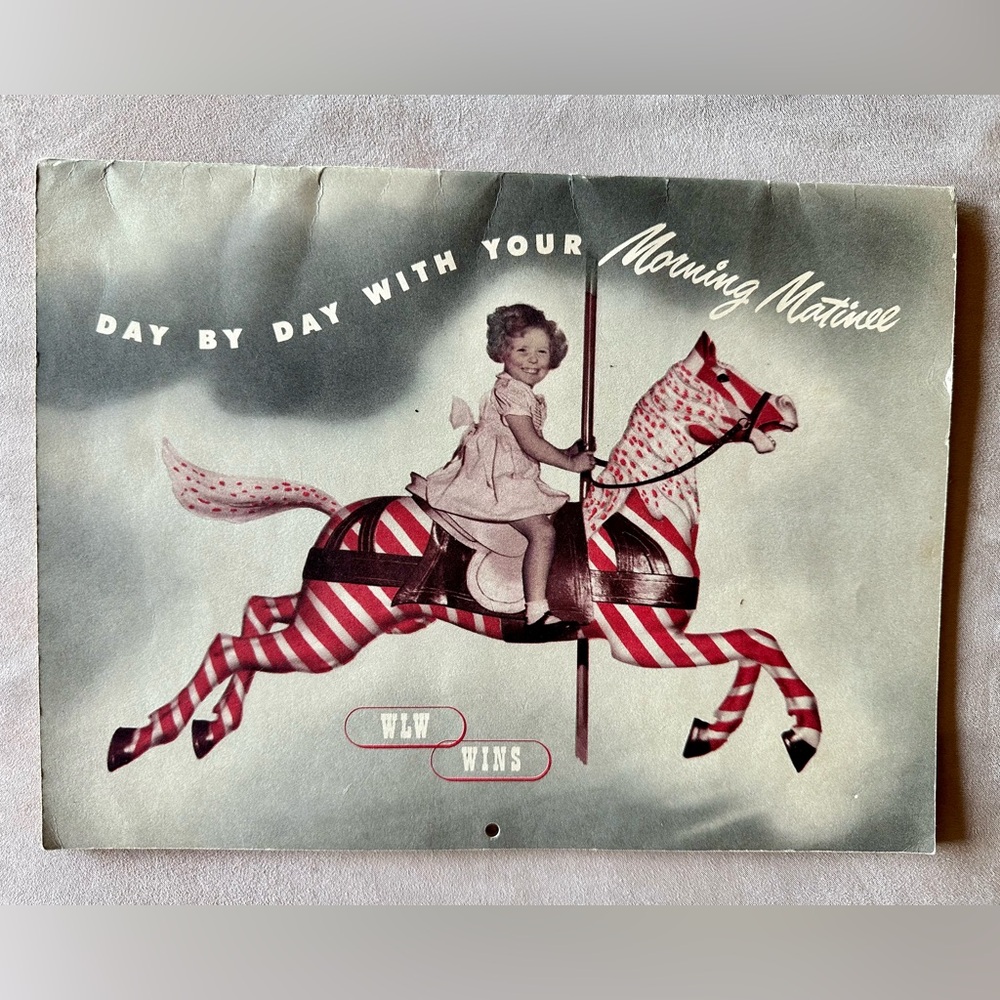 1948 Calendar RARE “Your Morning Matinee” Good Vintage Condition